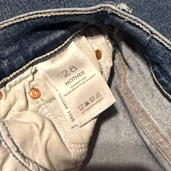 Mother Jeans-The Super Cruiser: Going in circles, size 28 - Picture 6 of 8